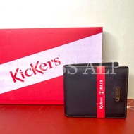 Kickers Short Wallet Original Genuine Leather With RFID Protected T 52556