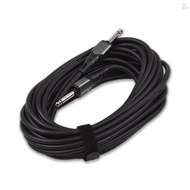 10m/33ft Audio Instrument Cable  6.35mm Interface Male to Male Straight-to-Straight Corrosion-resist