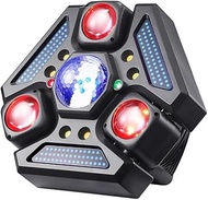 Moving Head DJ Lights, 3 Head Disco RGBW Beam Stage Lighting LED Rotating Starlight DJ Light, 31 CH 