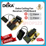 Deka Ceiling Fan 3/4/5 Speed Receiver PCB Board Receiver Deka Fan Mother Board Kipas Siling Receiver