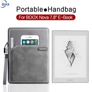กระเป๋าอเนกประสงค์แบบมีซิปนิ่มกระเป๋าสำหรับ Onyx BOOX Nova Air Pro 2 3สี7.8 "เคส E-Book สำหรับ BOOX Nova 90007.8" กระเป๋า