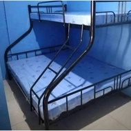 New R Type double deck double deck bed frame with pullout bed and free uratex foam mattress