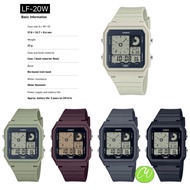 [NEW CASIO MODEL] UNISEX DIGITAL RUBBER BAND WATCH LF-20W