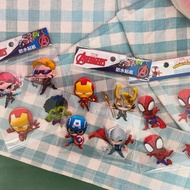 Marvel Waterproof Stickers Cute Decoration Disney Spiderman Iron Man Captain America Small Transparent Cartoon