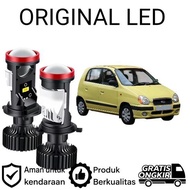 AM 2pcs H4 LED Headlight Projector High Power Car HYUNDAI Atoz