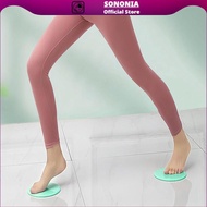 SONONIA 2 Pieces Exercise Sliders Core Gliding Discs Fitness Discs Workout Sliders Smooth PP EVA Foa