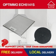Optimmo ECH5141S Cooker Hood Grease &amp; Carbon Filter