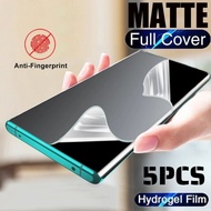 5PCS Screen Protector Matte Film For Oppo A6 A5 A5x A3x A3 A3s A2 A2X A1x A1 Pro 4G 5G Max GT Energy