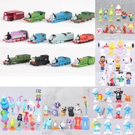 Grinch Magic Hair Smurf Figure Crazy Zootopia Dora Horse Peanut Wish Elf Toy Doll Ornament Children'