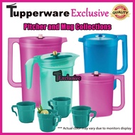 Tupperware Brands Pitchers Set and Mugs Gourmet Giant Pitcher Blossom Pitcher Set Blossom Mug Jug dan Cawan Jug Air