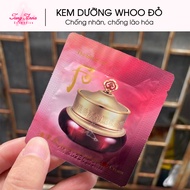 [Whoo] 10 Sample packs of Whoo red anti-wrinkle, anti-aging cream | Jang Anna Cosmetics