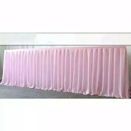 Buffet Table Skirt Height 50cm / half meter Table Cloth Table Cover Table Runner