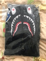 Bape鯊魚迷彩黑外套 (M size) bape shark hoodie jacket 正版 絕版