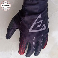 Answer AR1 Swish blkredsil Motocross Gloves