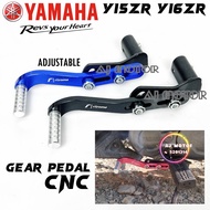 YAMAHA Y15ZR Y16ZR V1 V2 [ SINGLE GEAR PEDAL ALLOY ADJUSTER ] Y15 Y16 PEMIJAK LEVER KAKI DEPAN BRAKE