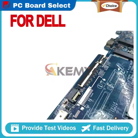 LA-J081P Mainboard For DELL Vostro 3401 3501 3491 Inspiron 3493 3593 3793 5593 Laptop Motherboard i3