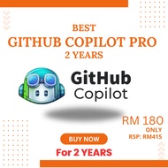 GitHub Copilot Pro 2 year for only RM 180 (RSP: rm415)