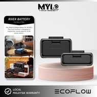 EcoFlow Extra Battery EB600 | EB300 for River 3 Plus Expansion LiFePO4 (LFP) Battery with 10-Year Li