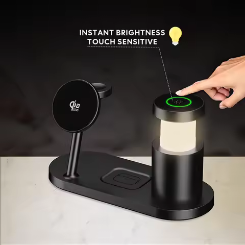 25W Qi2.2 25W Magnetic Wireless Charging Station support MagSafe For iPhone 17 16 Pro Max Plus Apple