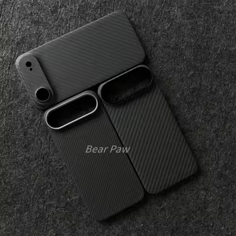 Cases for iPhone 17 Air iPhone Air Aramid Carbon Fiber Magnetic Case for Apple iPhone Air Thin Carbo