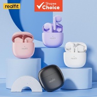 Realfit F1 TWS Wireless Bluetooth Earbuds Mini Sport Gaming Headset with Microphone for Calls and Vi