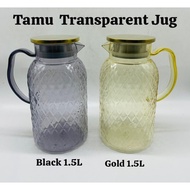 1.5L Plastic Crystal Fridge Jug Transparent Jug Water Jug