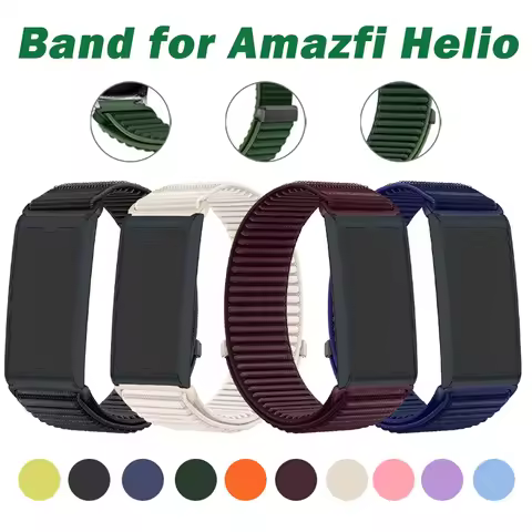 Nylon Strap for Amazfit Helio Adjustable Replacement Bracelet for Amazfit Balance 2/BIP 6 5/Cheetah 