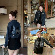 Jacket Korean style ELWYN women's shirt with number 10 45 printed freesize A10