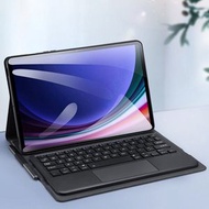 全城熱賣 - 適用於三星 Galaxy Tab S9 / S9 FE DUX DUCIS TK系列 無線藍牙鍵盤平板保護套（黑色）