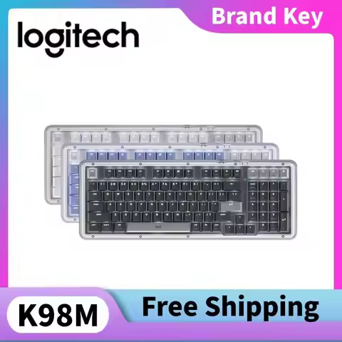 Logitech ALTO KEYS K98M K98S AI Custom Edition Wireless Mechanical Keyboard Semi-transparent PBT Key