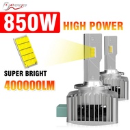 850W 400000LM D1S D3S Led D2S D4S D8S LED Canbus Lampu Mentol HID D1R D2R D3R D4R D8R Mentol 600W La