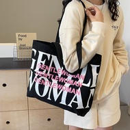 Gentlewoman Korean Fashion Canvas Tote Bag For Women