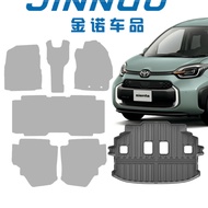 Toyota Sienta 10 Series Floor Mats TPE Carpet Interior Accessories Full Surround Seven Seat Special