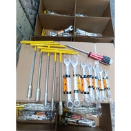 ComBo 7 Wrench Locks and 5 T-Locks (Free 6mm Double-Headed Screws)