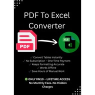 PDF to Excel Converter App