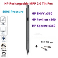 HP Rechargeable Tilt Pen Stylus Pen For HP ENVY X360 Pavilion X360 Spectre X360  2-in-1 Laptop Recha