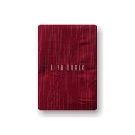 MERAH Maroon Drizzle Motif Woven Cloth Dark Red Drizzle/ Maroon Red Drizzle/