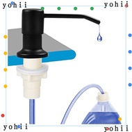 YOHII Soap Dispenser Countertop Home Detergent Water Pump Stainless Steel Lotion Dispenser