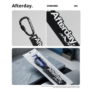 GANTUNGAN Afterday. Rubber Cliff Keychain Carbiner RubberKeychain