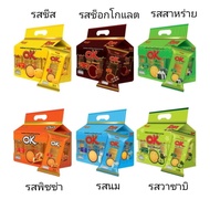 โอเคทิน บิสกิต ขนมปัง อบกรอบ ชนิดแผ่นบาง 1แพ็ค*12ซอง OK Thin Biscuit