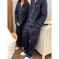 Byford Baju Tidur Lengan Panjang Lelaki | Byford Men's Long Sleeved Cotton Pyjamas - BPD841W