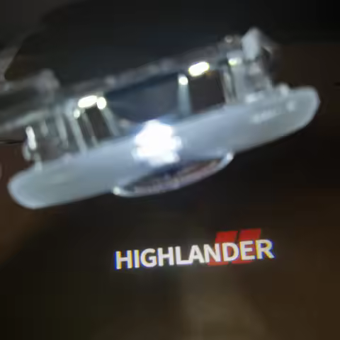 2pcs/lot HIGHLANDER Door Atmosphere Light HIGHLANDER Welcome Light LED Puddle Ghost Shadow Lamp HIGH