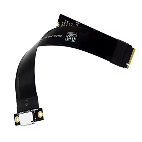 M.2 NVME to Oculink 4i Extension Cable Cord for SSD Graphics Card M2 MKey to SFF8612 Adapter PCIe 4.