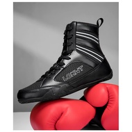 Men Boxing Shoes High Top Ankle Support Walking Comfort All Day Comfort