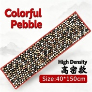 Natural Cobblestone Foot Walking Mat Peddle Stone Foot Massage Mat Acupressure Mat Foot Acupoint Rel