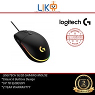LIKO LOGITECH G102 GAMING MOUSE LIGHTSYNC BLACK/WHITE