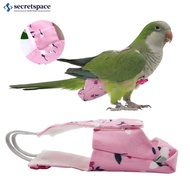 SECRETSPACE Parrot Diaper Flight Suit Bird Clothes For Parrot Parakeet Pigeon Medium Large Pet Bird 