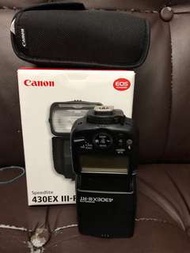新淨全套有盒 Canon 430ex III 三代