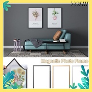 YOHII Magnetic Photo Frame, Self Adhesive Wall Home Decor Magnetic Picture Frames, Poster Certificat