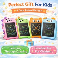LCD Writing Tablet Kids Color Drawing Board Papan Lukis Kanak Kanak Eye Care One Key Clear Reusable 